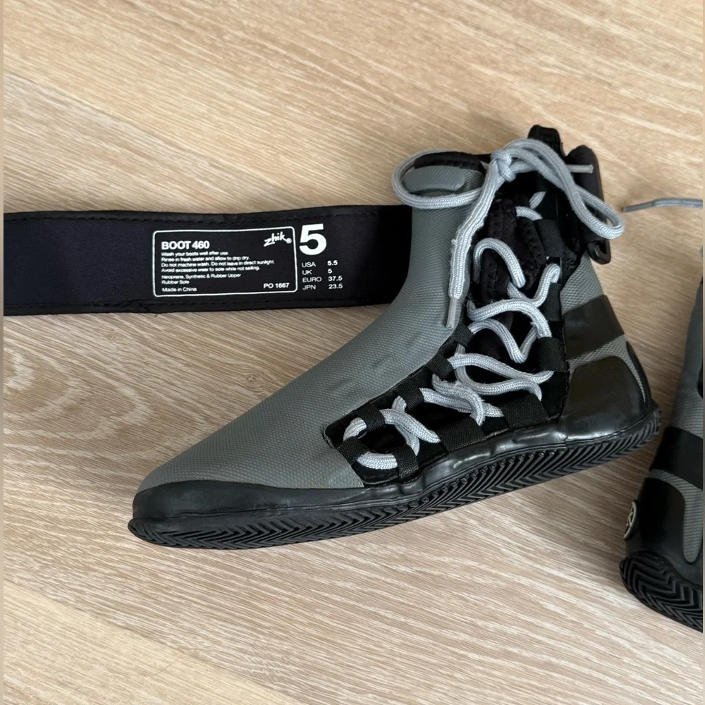 Zhik 460 Lightweight Sailing Race Boot Neoprene Waterproof Hiking Boots Size 5.5